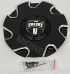 New Dub 26110-35BME Directa Black And Milled Wheel Rim Center Cap. Price: $42.00.