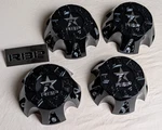 Rbp Wheels Gloss Black Center Caps # 31P416B-EB C-CAL-5H-BK Four New. Price: $200.00.