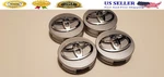4X Toyota Wheel Rims Center Hub Caps Silver Base Chrome Logo 62MM Camry +mor Used. Price: $18.97.