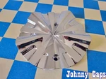Gio Wheels # CAP732L159 New Chrome Custom Center 53 (qty. 1). Price: $75.36.