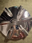 Strada Wheels Chrome Custom Center Cap # S07 / 6462410F-1 Used. Price: $35.00.