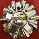 One Used Dante Wheel Chrome Centercap #184 565A 10159. Price: $40.99.