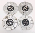2009-2010 Toyota RAV4 Yaris Wheel Center Caps Set Of Metal 6" #PZ406B06711 Used. Price: $125.00.
