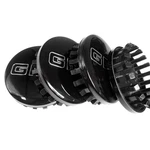 4 Pieces 3.25IN Wheel Center Hub Caps Gloss Black For Sierra Yukon Denali Used. Price: $23.99.