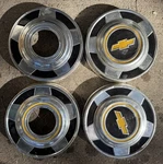 Vintage Chevrolet Wheel Hub Center Caps Used. Price: $100.00.
