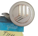 E74Y1141B Center Cap Silver 1987-90 Mercury Sable Nos Ford New. Price: $14.75.
