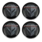 4PC Fit 84385014 Chrome Black Wheel Center Cap Jake Logo For C8 Corvette Racing New. Price: $99.00.