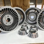 1977-79 Lincoln Turbine Wheels And Center Caps Used. Price: $1000.00.