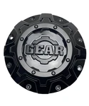 #gear Gloss Black With Satin Overlay Wheel Center Cap C-741-1 New. Price: $49.99.