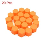20PCS 17MM Rubber Car Wheel Tire Tyre Nut Screw Cover Caps Hub Protector Orange New. Price: $18.23.