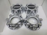 Ford F250 F350 Pickup 17-23 Chrome Center Caps Set 4 CLOSED/2 0PEN #aa Used. Price: $220.00.