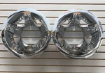 New 2008-2010 Silverado 3500 1-TON Dually Rear 17" Wheel Chrome Simulator Pair. Price: $244.20.