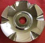 One New Racing Wheels Chrome Center Cap No Logo C0353 /11933. Price: $59.99.