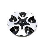 CAP-818MB / Chrome Xpressions Chaos Machined Black Bolt Center New. Price: $42.50.