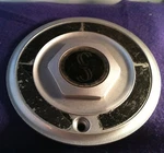 Silver Custom Wheel Center Caps (1)SSC 10&40&27 * Used. Price: $31.50.