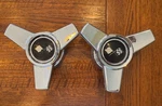 Set Of 2 - 1965 1966 Gm Chevrolet Spoke Wheel Center Cap 3876544 Corvette Used. Price: $45.00.