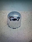Mb Motoring 2131544 Alloy Wheel Push Tru Chrome Cap #2D-12 Used. Price: $50.00.