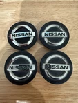 Nissan Sentra Rogue Versa /etc Oem Center Caps Set Of Black 40342-BR01A-B1 Used. Price: $15.00.