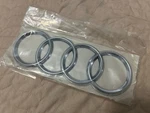 4L0853742 2ZZ Audi Chrome Q7 Badge Rear Trunk Emblem Sticker Rings 2010-2015 New. Price: $26.00.