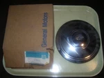 1967 Police 1968 Biscayne Bel Air Hub Cap W/ 15" Wheel Bow Tie Nos New. Price: $50.00.