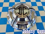 Crave Wheels # 108-2090-8H Custom Chrome Center Cap 37 (qty. 1) Used. Price: $131.17.
