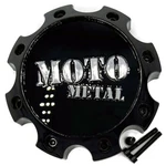 Moto Metal Cap Gloss Black 1079L170MO3GB-H50 8X6.5/180 Used. Price: $33.00.