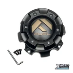 Fuel Off-road Matte Black Wheel Center Cap W/ Bronze Logo 1001-60MBZ New. Price: $37.00.