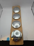 Mopar Dodge Chrome Wheel Center Cap Snap In Hub Cover Oem 68104902AA - 4PACK New. Price: $39.00.