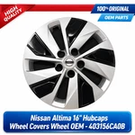 Nissan Altima 16" Hubcaps Wheel Covers Oem - 403156CA0B New. Price: $169.99.