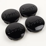 Jeep Set Of 4 Black 63MM Wheel Center Caps Grand Cherokee, Wrangler, Compass Remanufactured. Price: $20.99.