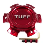 Tuff Gloss Red Center Hub Cap 5-1/8"OD 3/4"H Bolt-on Closed-end CCTFFB6135140R New. Price: $22.16.