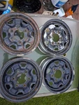 (4) 1986-1993 Mazda B2000 B2200 Mini Truck Factory Oem 14X5.5 Steel Wheels Rim Used. Price: $360.00.