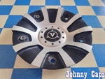 V-line Wheels # 716CAP1 Silver & Black Metal Center 61 (qty. 1) Used. Price: $25.48.