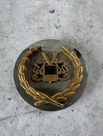 Vogue Tyres Chrome W/ Gold& Black Logo Wheel Center Cap Hub VOG-2.375 Used. Price: $19.99.