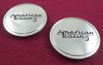 American Racing Wheels Chrome Custom Center Caps Set Of 2 # 1511S01 Used. Price: $49.30.