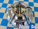 Crave Wheels # 108-2090-8H Custom Chrome Center Cap 36 (qty. 1) Used. Price: $119.92.