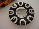 Massa Black/chrome Metallic Custom Wheel Center # C472-UP-CAP, LG1006-34 Used. Price: $98.79.