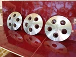 1984-1987 Lincoln Continental Mark Vii Center (3) Hubcaps Oem # E4LC1A096BA Used. Price: $87.99.