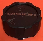 Vision Wheel Center Cap Flat Black C-722-4 C354SB-V-ECL 15408 New. Price: $19.99.
