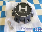 Hostile Wheels # HC-6003SB New Satin Black Center Cap Jc (qty. 1). Price: $74.99.