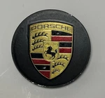 2014-2025 Porsche Wheel Trim Center Hub Cap Dark Grey Gold 9P1601147A88Z Oem Used. Price: $39.99.