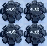 4 Pack Used M793BK01 Moto Metal 962 Gloss Black Wheel Rim Center Cap M-793. Price: $119.00.
