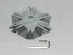 Platinum Chrome 89-9079 60801675F-2 Wheel Center Cap With Installation Screw New. Price: $49.99.
