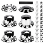 Aeagle Dome Axle Cover Combo Kits For Semi Truck Hubs W/screwon 33MM Lug Nut,... New. Price: $192.13.