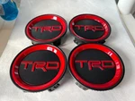 4 Set 21-26 Toyota Tacoma Trd Black Red Oem Center Caps PT280-89210-F2 Genuine Used. Price: $45.99.