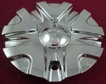 Tyfun Wheels Chrome Custom Center Cap # CSTF705S-2P / SJ904-08 (1) Used. Price: $79.95.