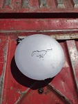 (1) Ford Mustang 1993-95 Silver Center Cap # F4ZC-1A096-CB Used. Price: $31.15.