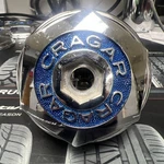 Vintage Cragar Chrome Center Hub Caps 3" #29035 Used. Price: $20.00.