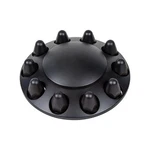 United Pacific 10348 Axle Hub Cover, Front, Black, With Dome Cap And 1-1/2" Nut New. Price: $53.89.
