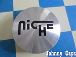 Niche Wheels # 1003-02 / Cap M-731 Silver Center 64 (qty. 1) Used. Price: $19.10.